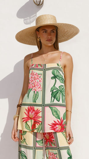 Uma Top - Tropical Bloom - Billy J