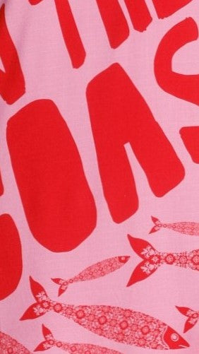 Kerra Top - Pink/Red Tide - Billy J