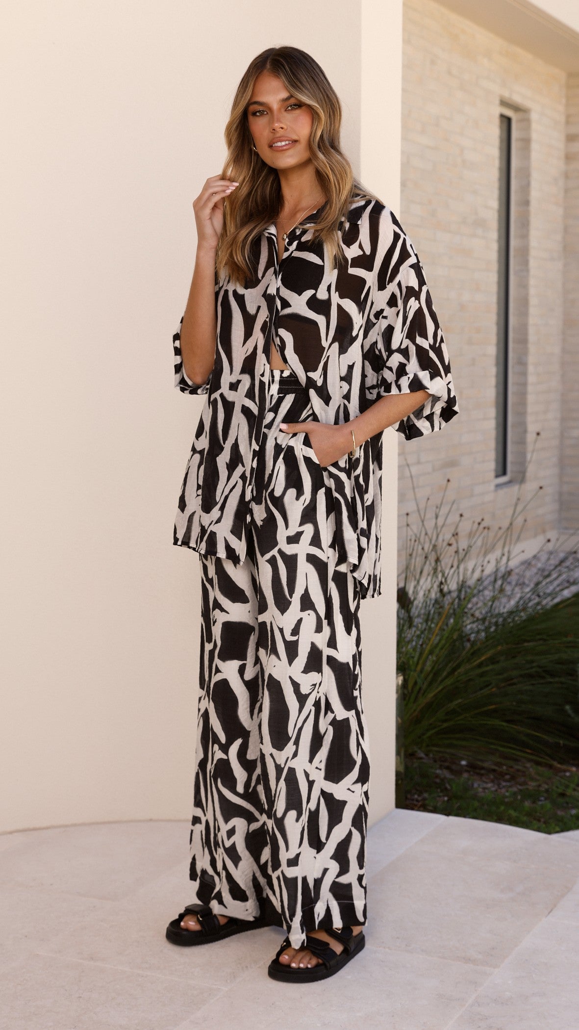 Jamerson Pants - Black/White - Billy J