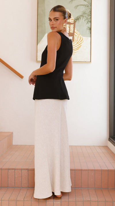 Load image into Gallery viewer, Nila Maxi Skirt - Oat - Billy J
