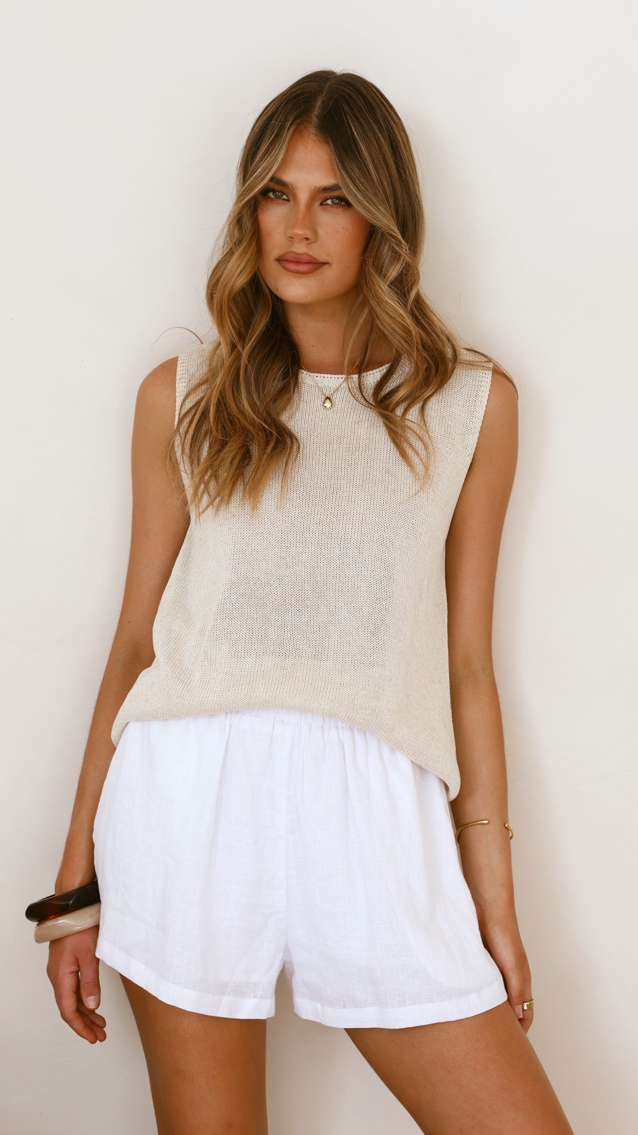 Fareeda Top - Natural - Billy J