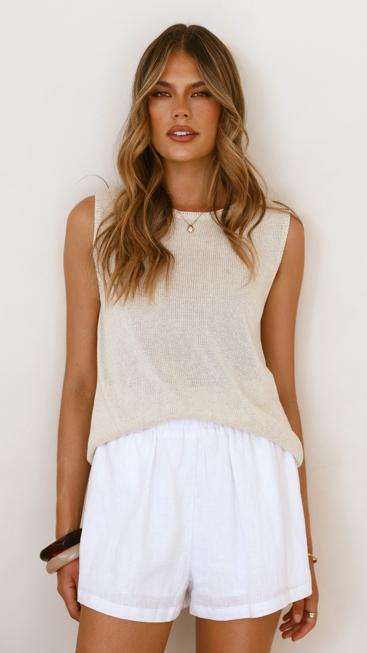 Fareeda Top - Natural - Billy J