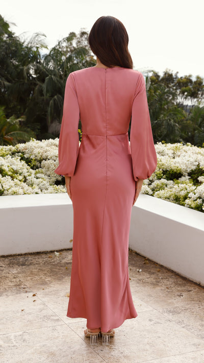 Load image into Gallery viewer, Amara Maxi Dress - Baked Rose - Billy J
