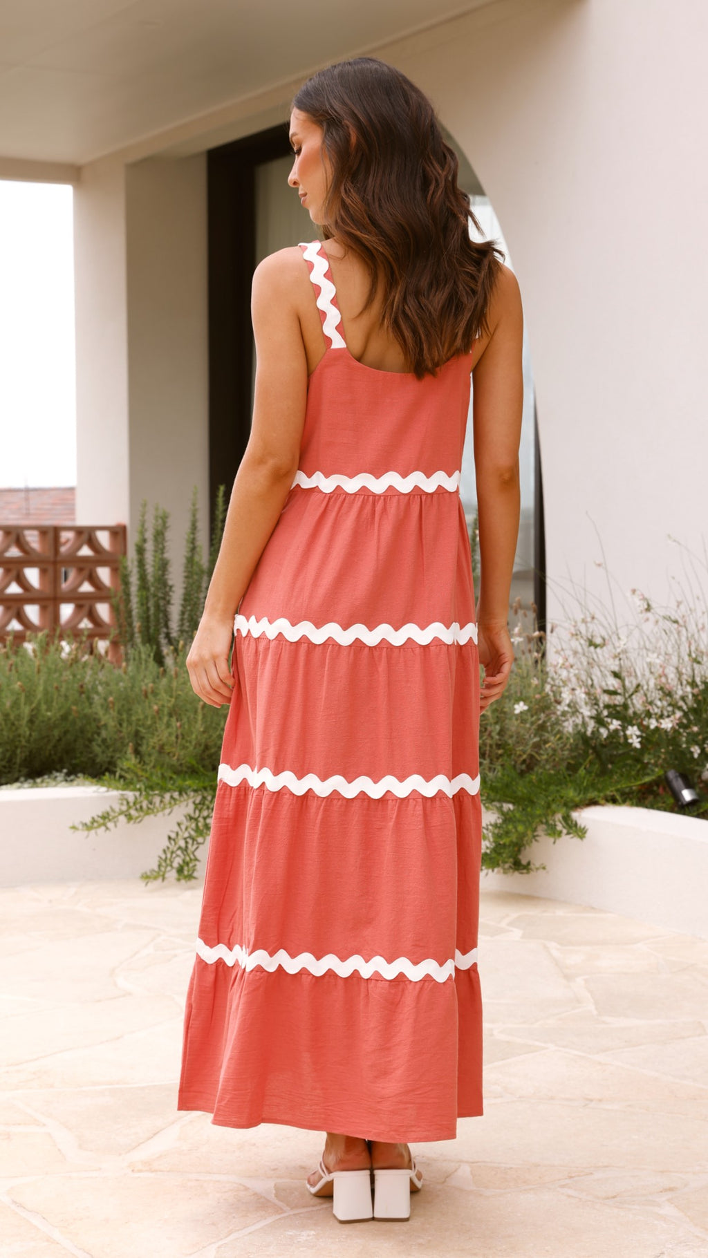 Eliana Maxi Dress - Watermelon - Billy J