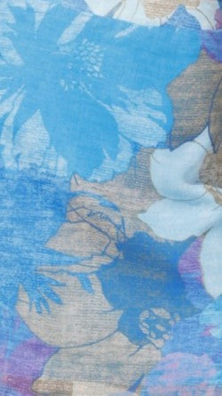 Zarelle Mini Skirt - Blue Floral - Billy J