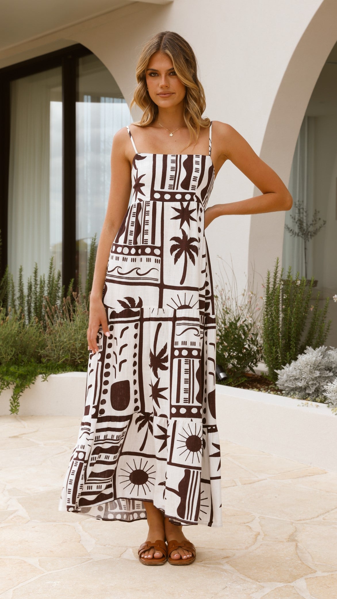 Rachel Maxi Dress - Tuscany - Billy J