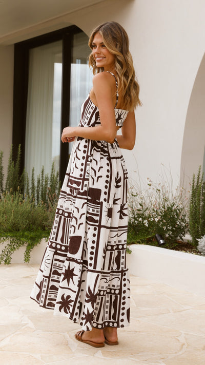 Load image into Gallery viewer, Rachel Maxi Dress - Tuscany - Billy J
