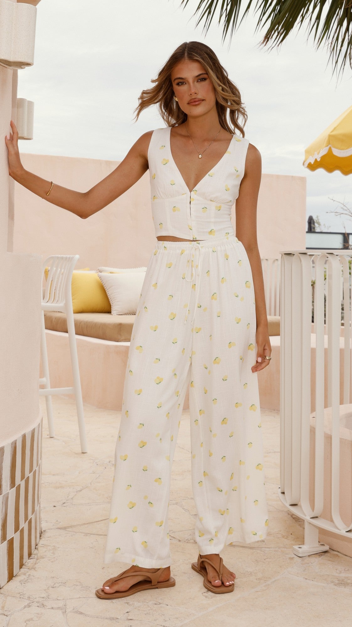 Gigi Pants - Limone - Billy J
