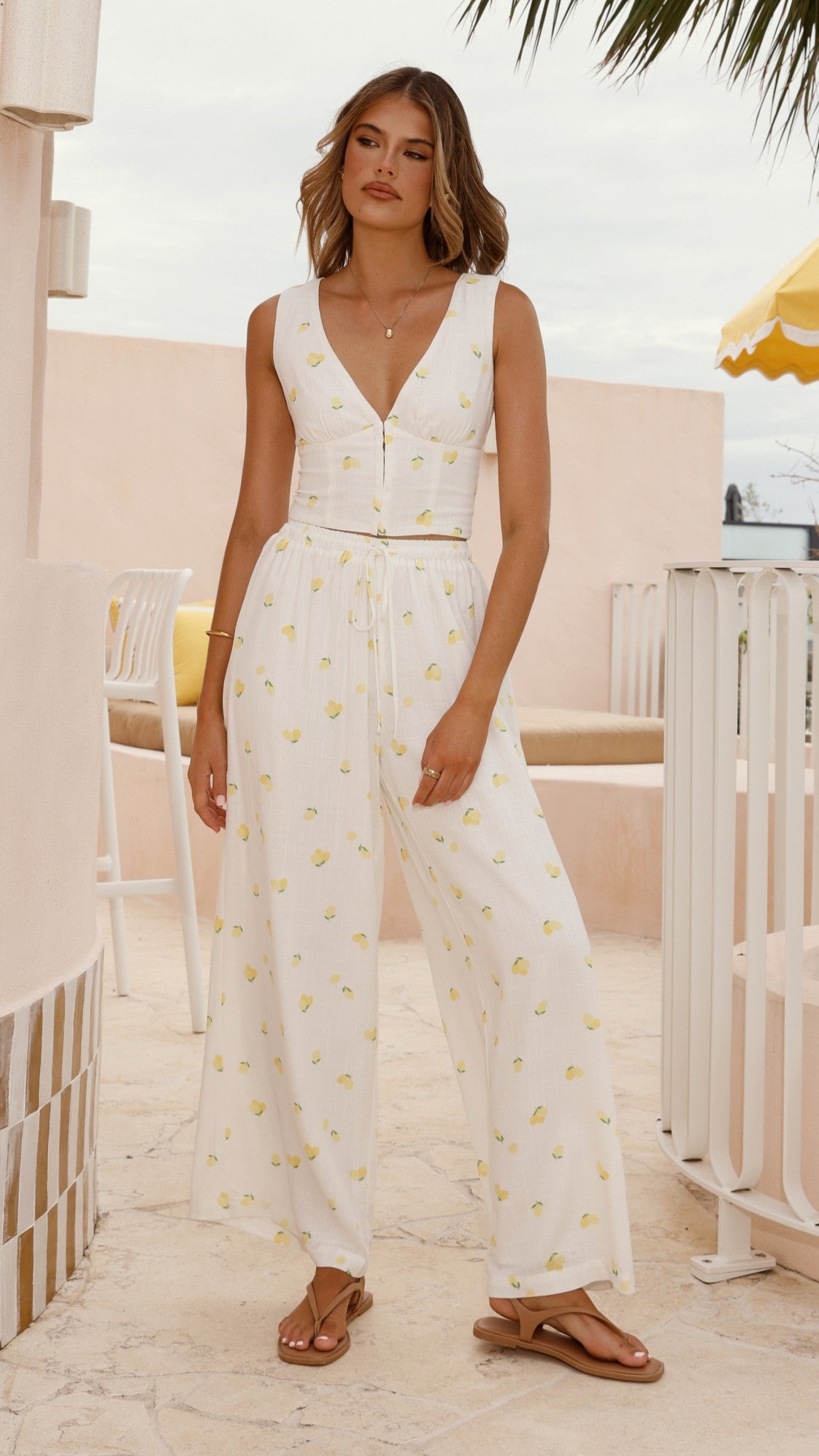 Gigi Pants - Limone - Billy J