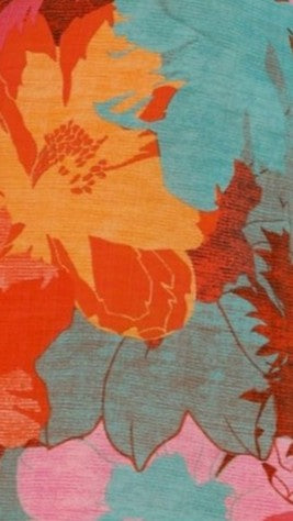 Rochelle Mini Dress - Orange Floral - Billy J