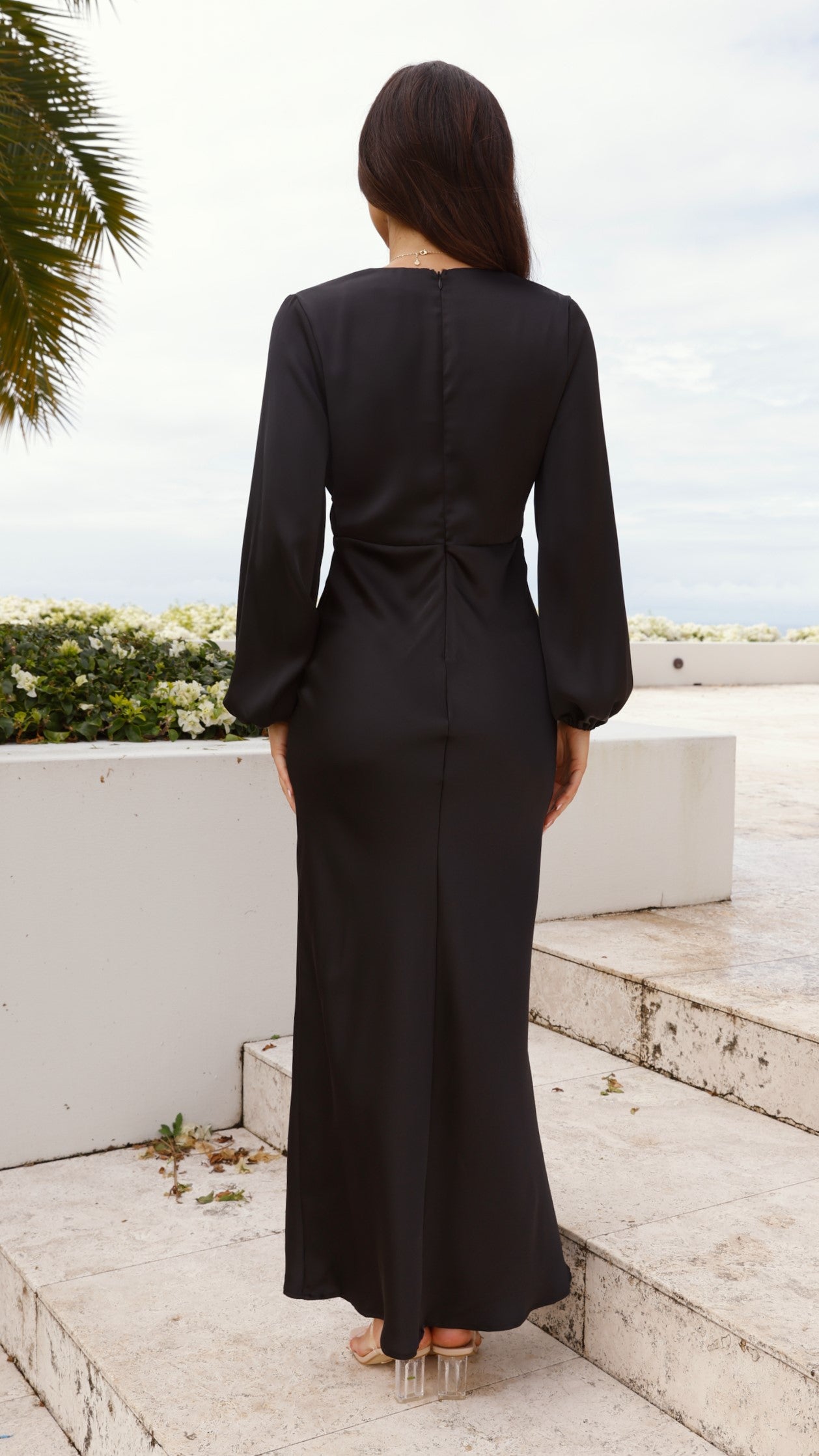 Amara Maxi Dress - Black