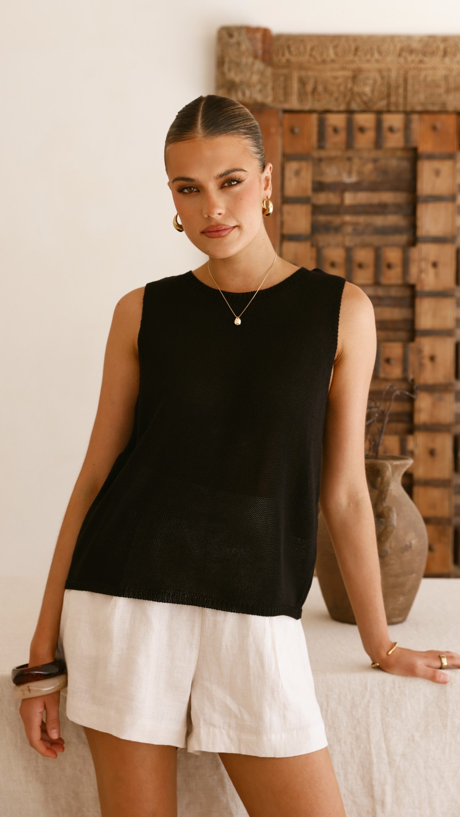 Fareeda Top - Black - Billy J