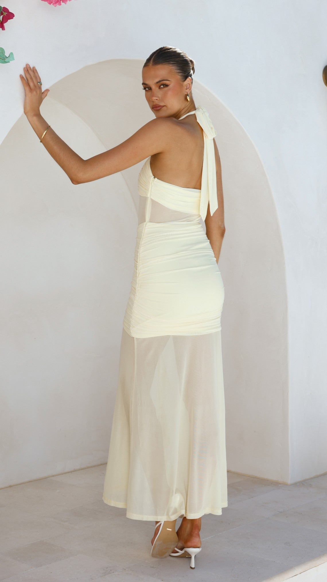 Alani Maxi Dress - Yellow - Billy J
