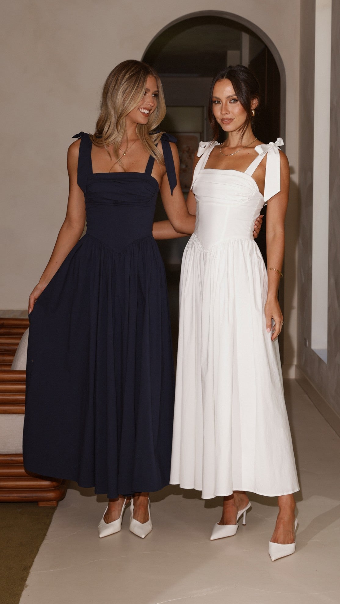 Haisley Maxi Dress - Navy - Billy J
