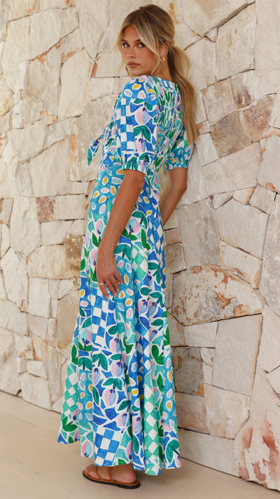 Load image into Gallery viewer, Morella Maxi Dress - Menorca

