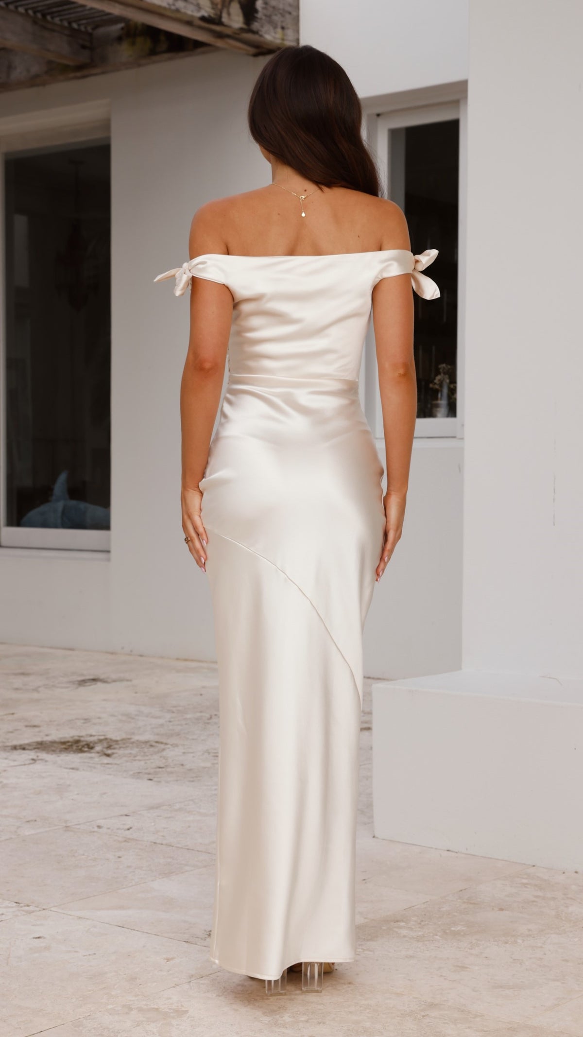 champagne bridesmaid dresses australia AW Maybelle Dress, Sage Green Crystal Satin Floor Length Cowl Neckline Bridesmaid Dresses