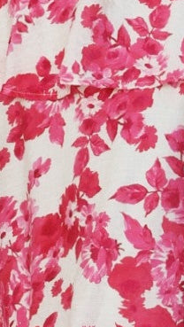 Odilia Maxi Dress - Pink/White Floral - Billy J
