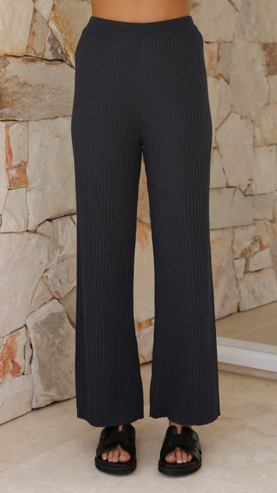 Load image into Gallery viewer, Laisha Pants - Charcoal - Billy J
