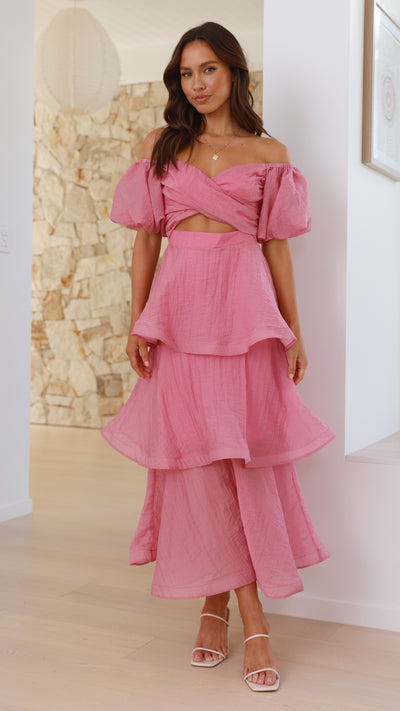 Load image into Gallery viewer, Casey Maxi Dress - Pink - Billy J
