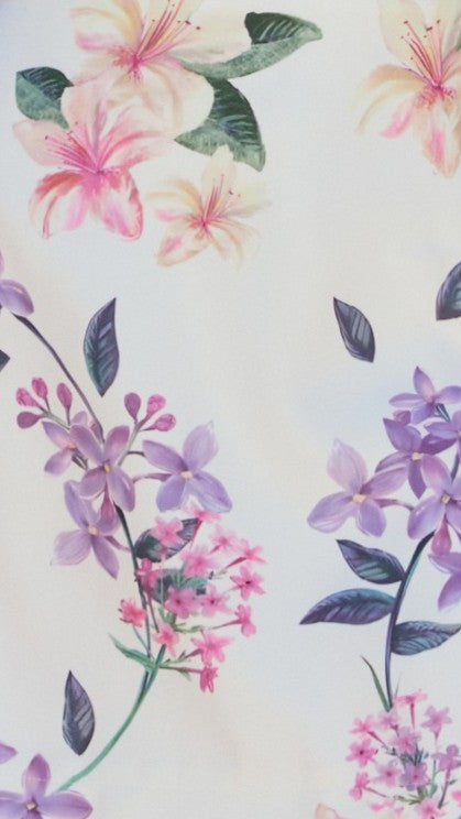 Katalina Mini Dress - Botanical Bloom - Billy J