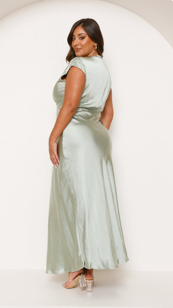 Selma Maxi Dress - Sage - Billy J