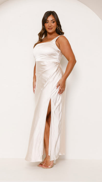 Load image into Gallery viewer, Alaria Maxi Dress - Champagne - Billy J
