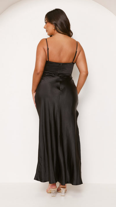 Load image into Gallery viewer, Ava Maxi Dress - Black - Billy J
