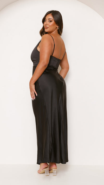 Load image into Gallery viewer, Ava Maxi Dress - Black - Billy J
