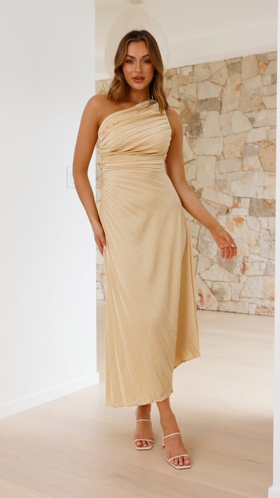 Load image into Gallery viewer, Marissa Maxi Dress - Yellow - Billy J
