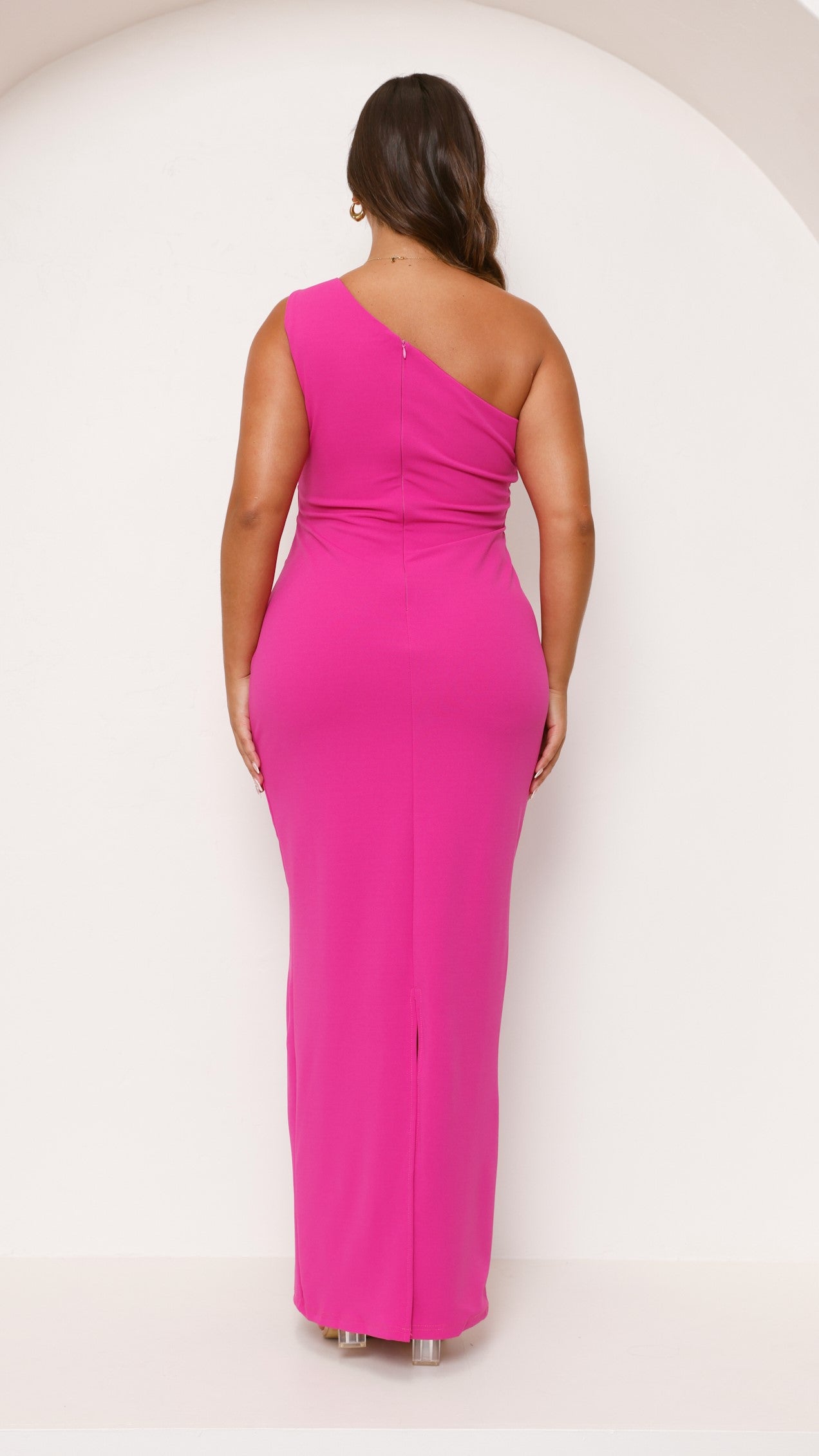 Cataleya Maxi Dress - Magenta - Billy J