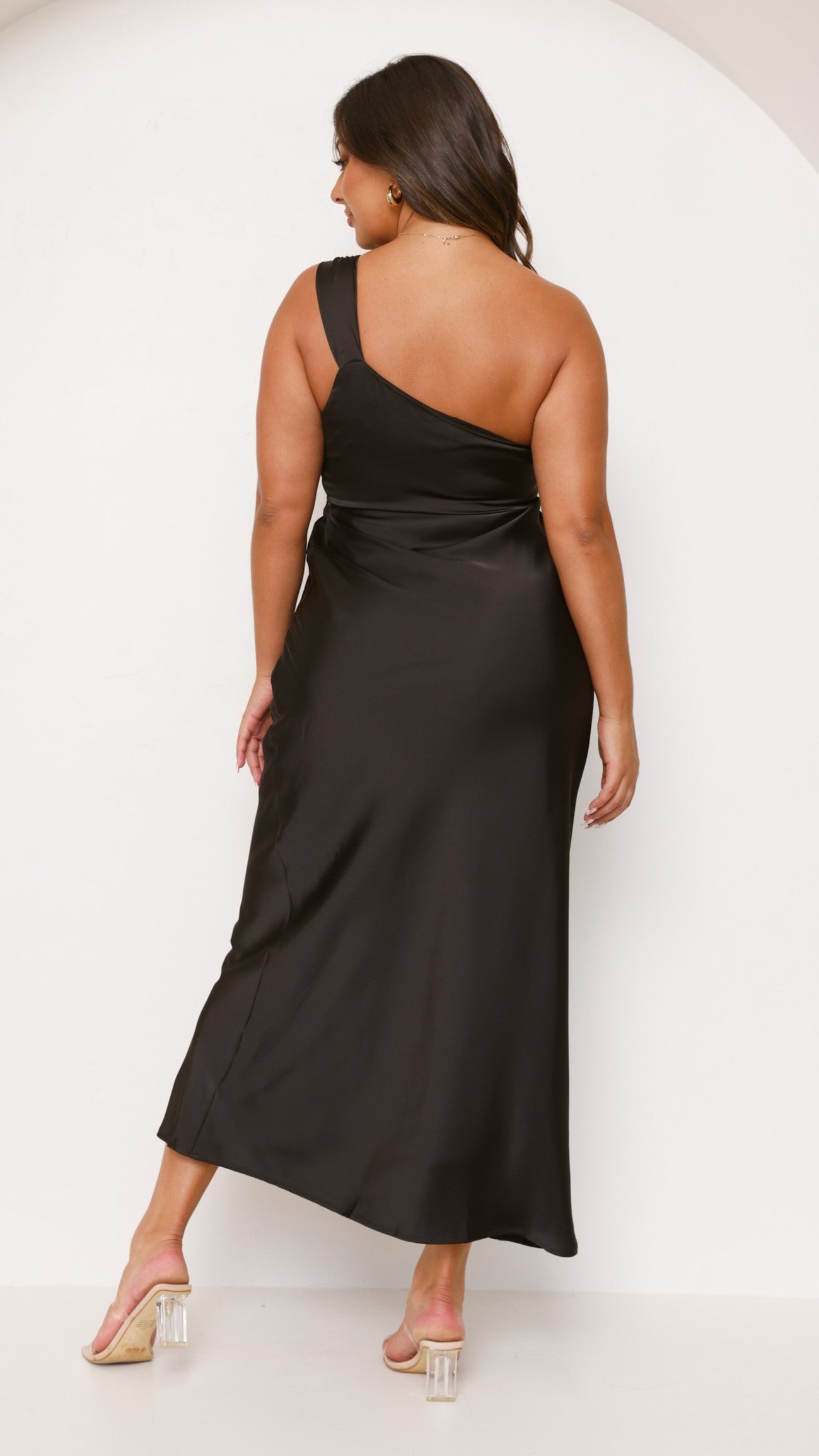 Greta Maxi Dress - Black - Billy J