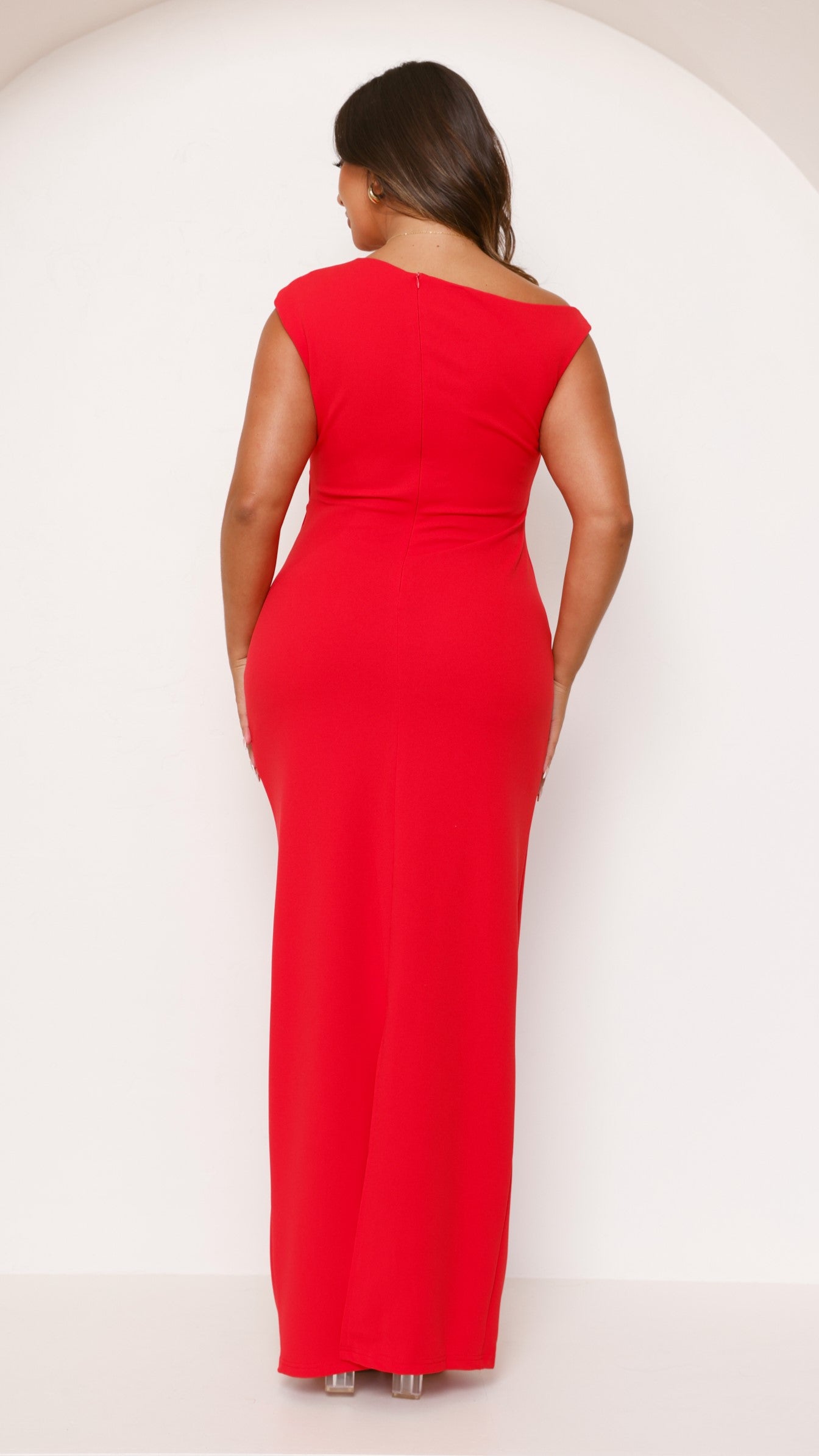 Lilah Maxi Dress - Red - Billy J