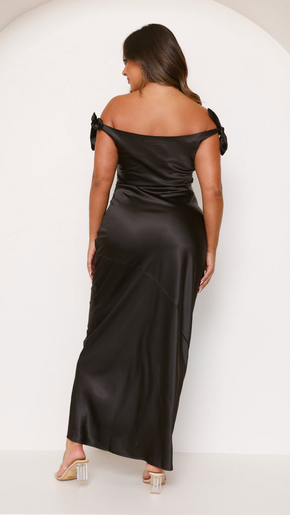 Frida Maxi Dress - Black - Billy J