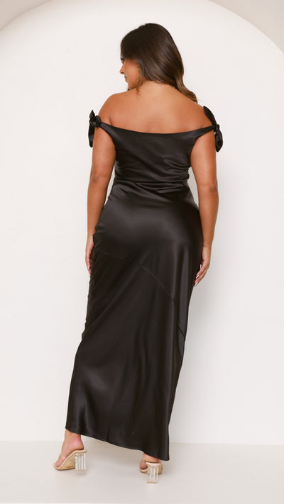 Load image into Gallery viewer, Frida Maxi Dress - Black - Billy J
