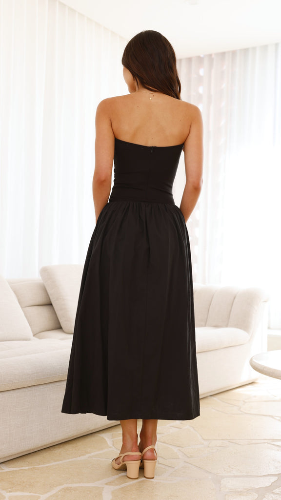 Kaja Maxi Dress - Black