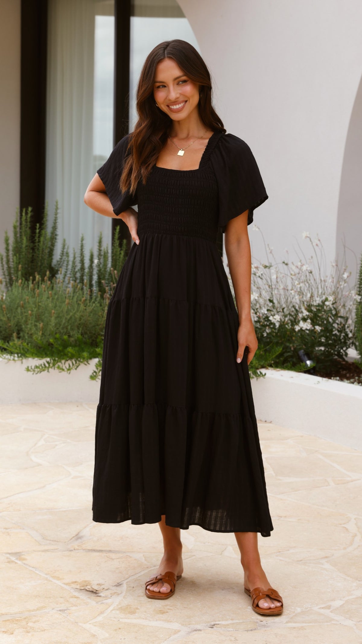 Lainey Midi Dress - Black - Buy Women's Midi Dresses