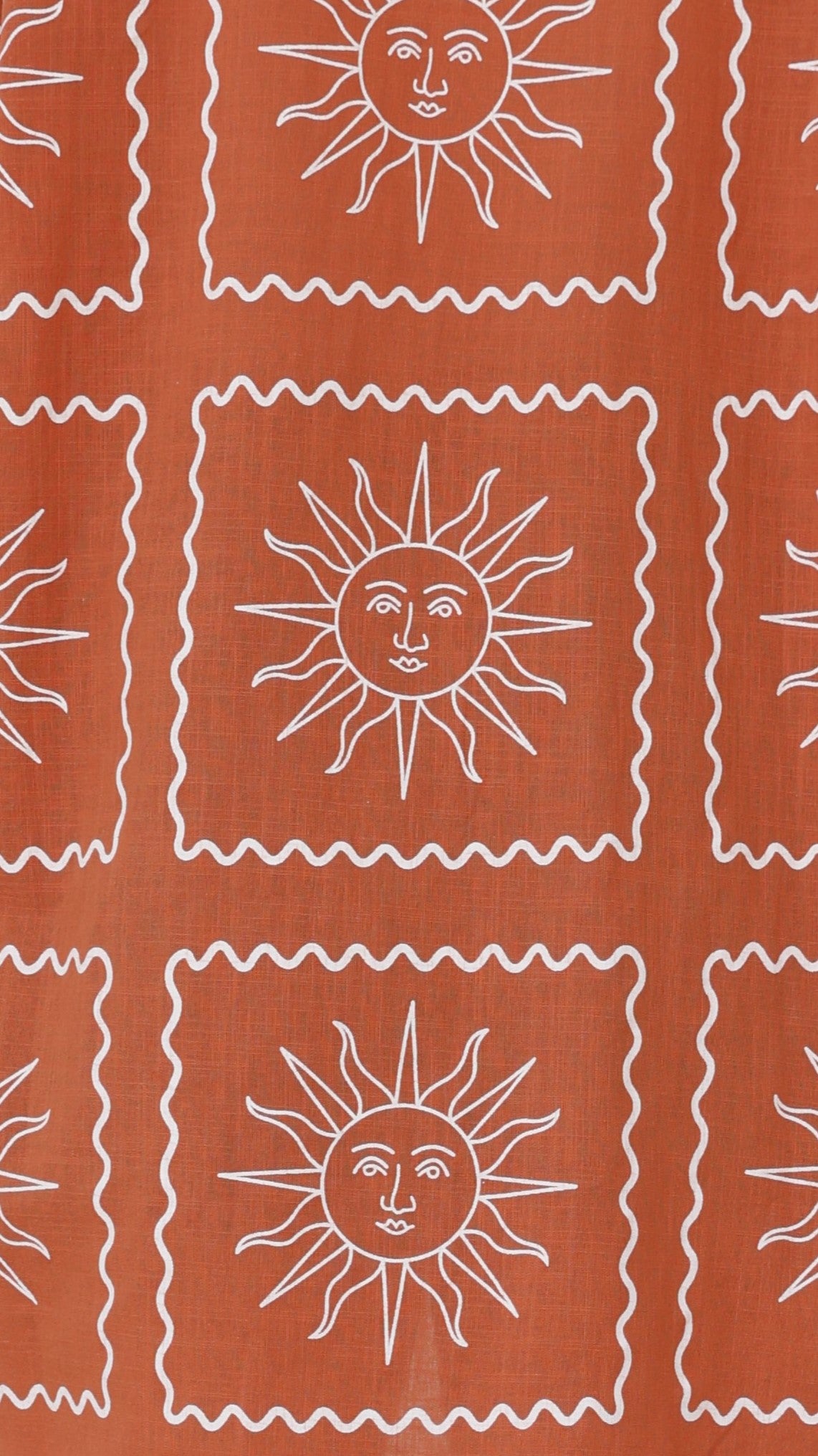 Piper Shirt Dress - Rust Sun