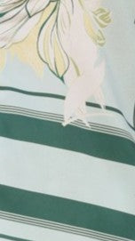 Alma Shorts - Aqua/Yellow Print - Billy J