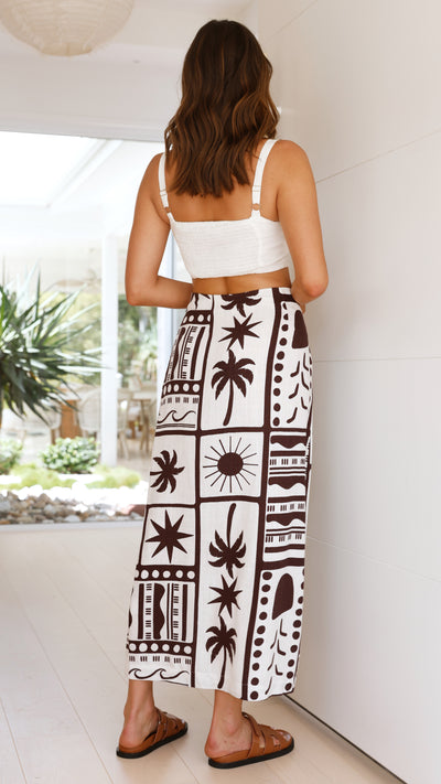 Load image into Gallery viewer, Cairbre Maxi Skirt - Tuscany

