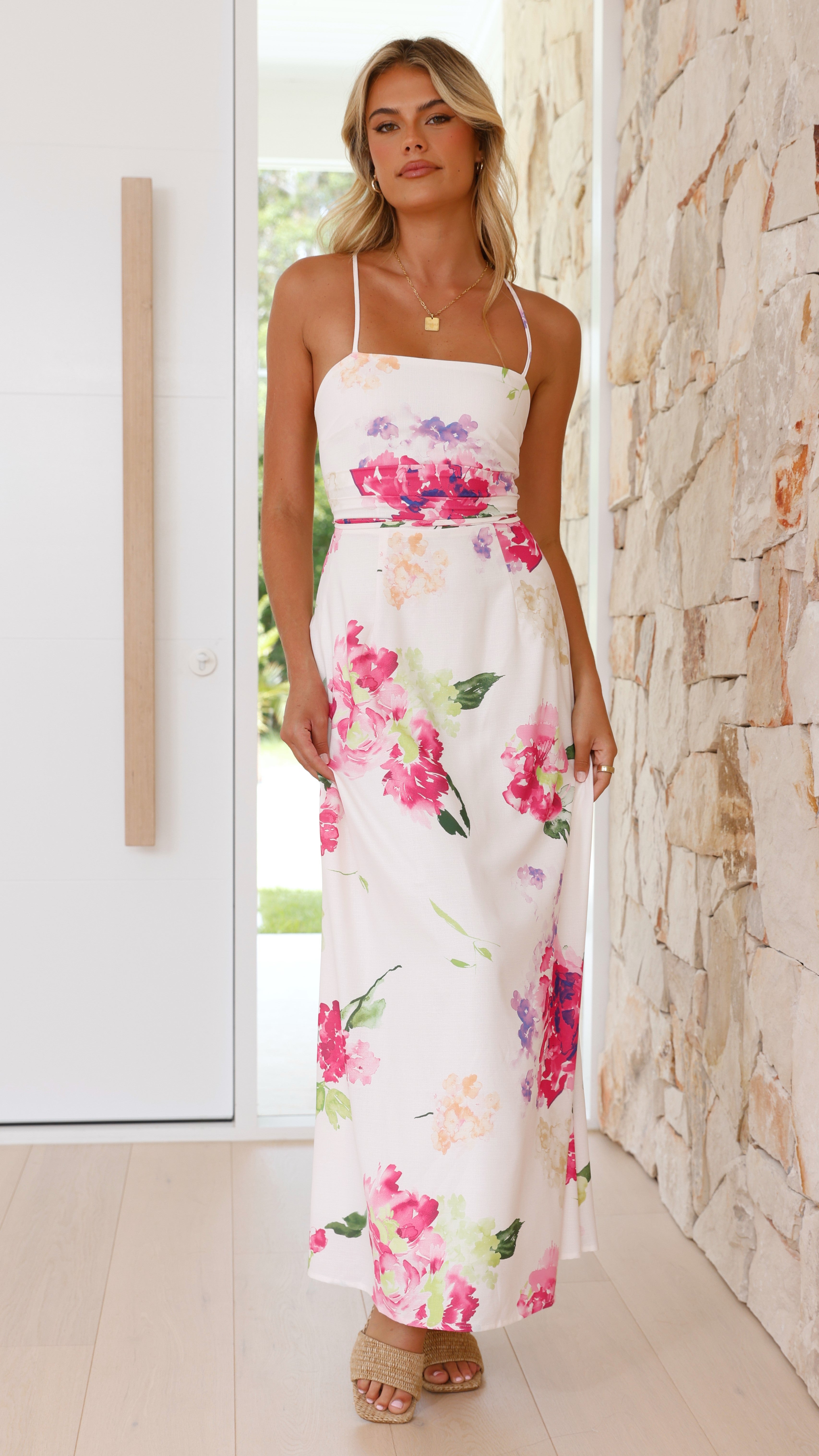 Gaiana Maxi Dress - Sweet Floral