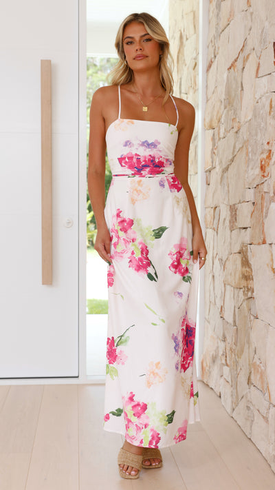 Load image into Gallery viewer, Gaiana Maxi Dress - Sweet Floral - Billy J
