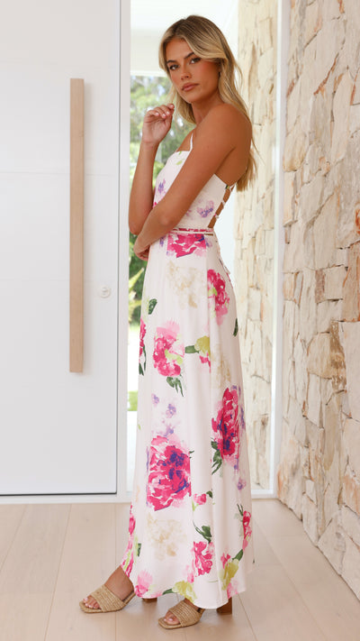 Load image into Gallery viewer, Gaiana Maxi Dress - Sweet Floral - Billy J
