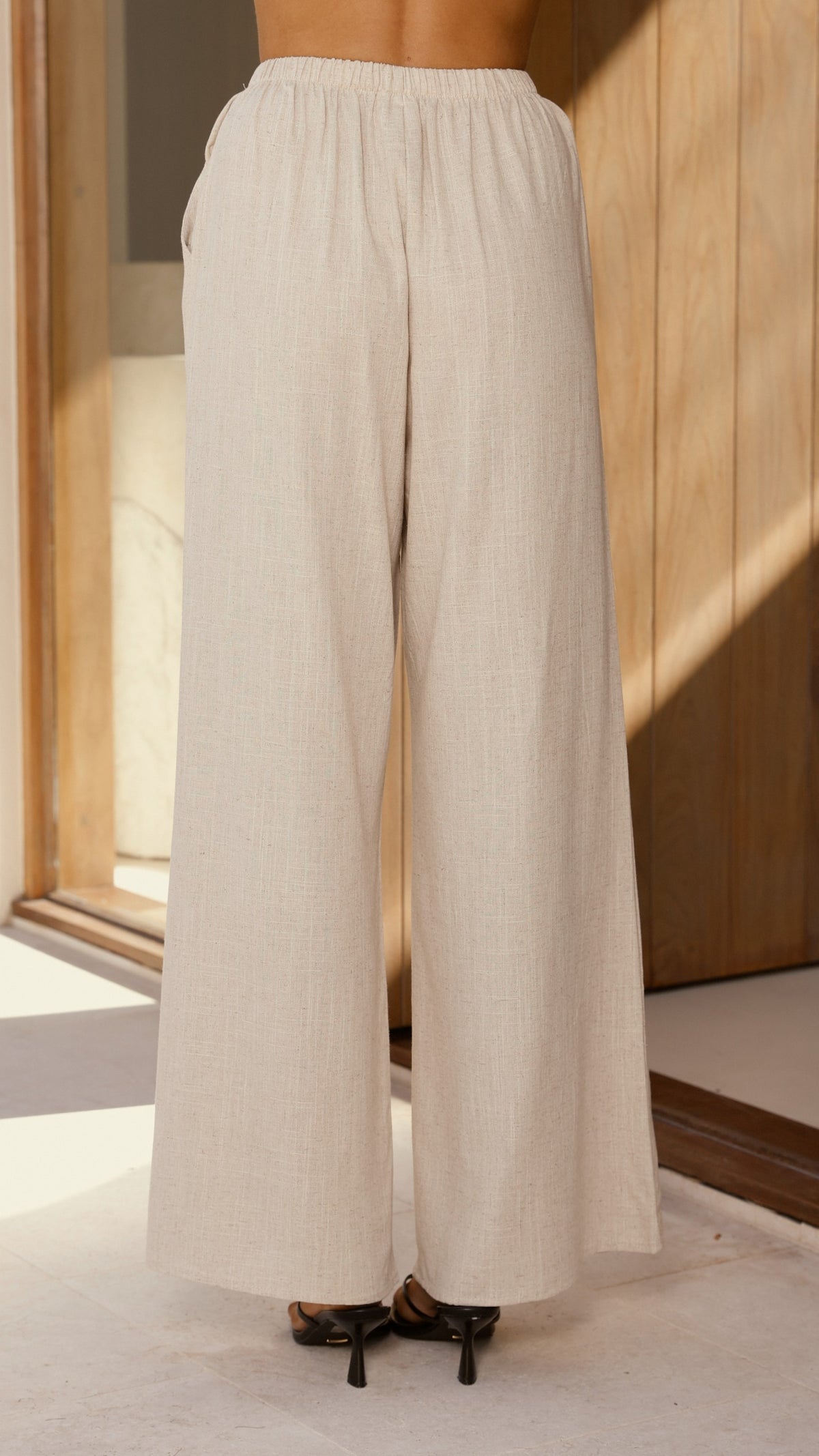 Kailani Strapless Top and Pants Set - Oat - Billy J