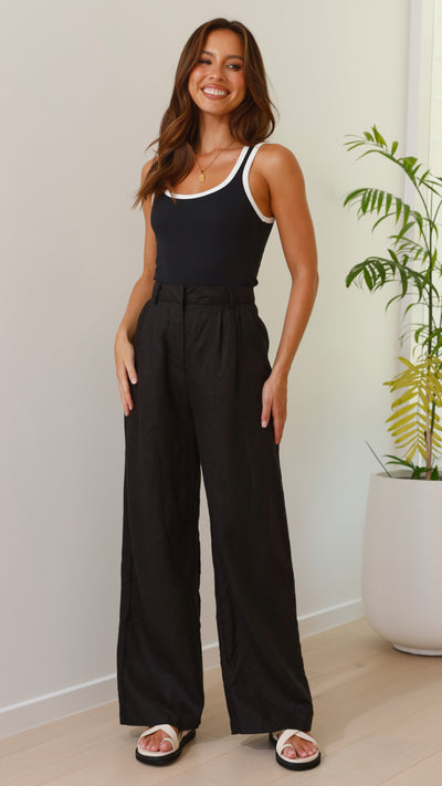 Load image into Gallery viewer, Tillie Pants - Black
