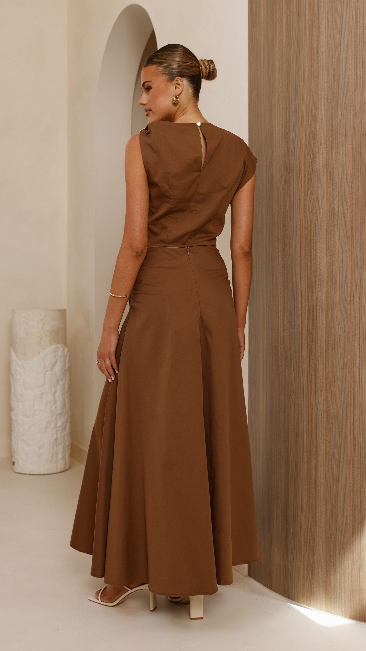 Delphine Top - Chocolate - Billy J