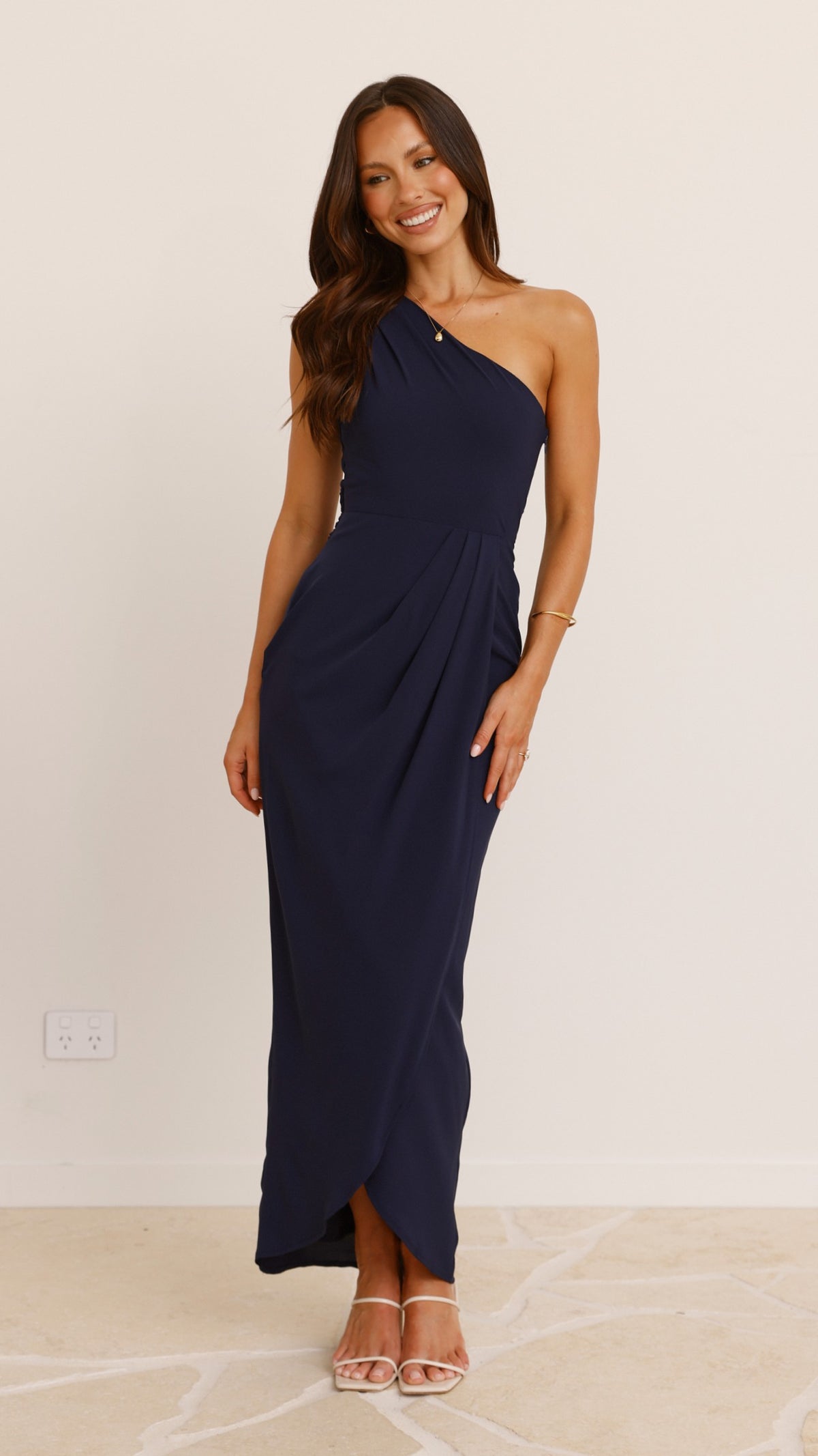 billy j emily one shoulder maxi dress Clara One Shoulder Maxi Dress - Navy - Buy Women's Maxi Dresses