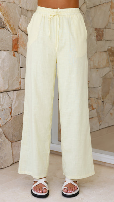 Load image into Gallery viewer, Lalita Pants - Yellow
