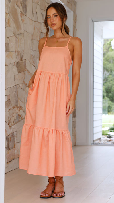 Load image into Gallery viewer, Nico Maxi Dress - Melon
