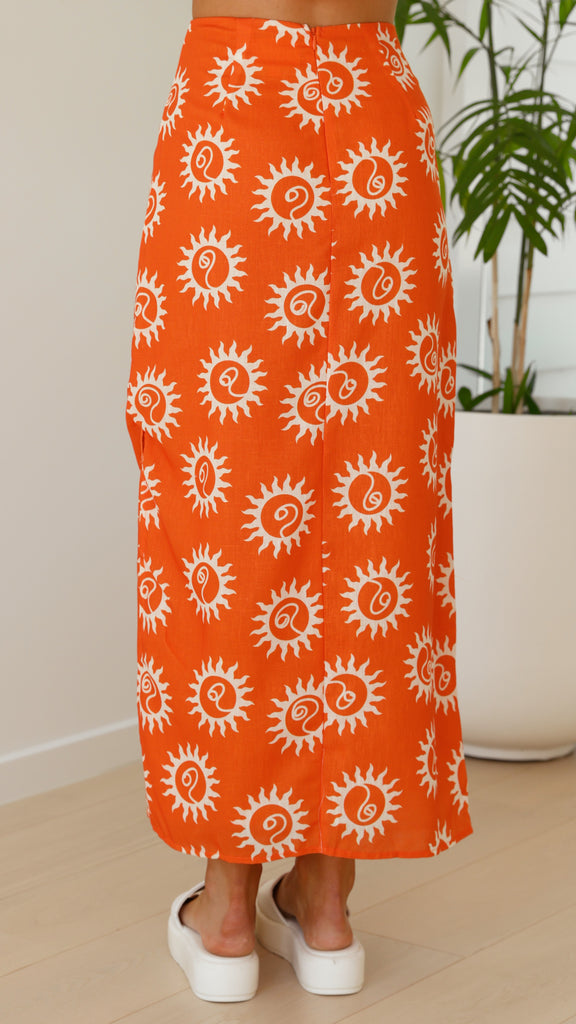 Vaiana Skirt - Orange