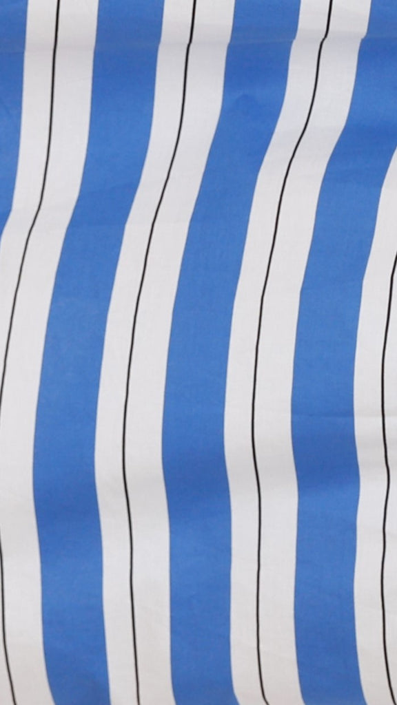Mirabel Maxi Dress - Blue Stripe